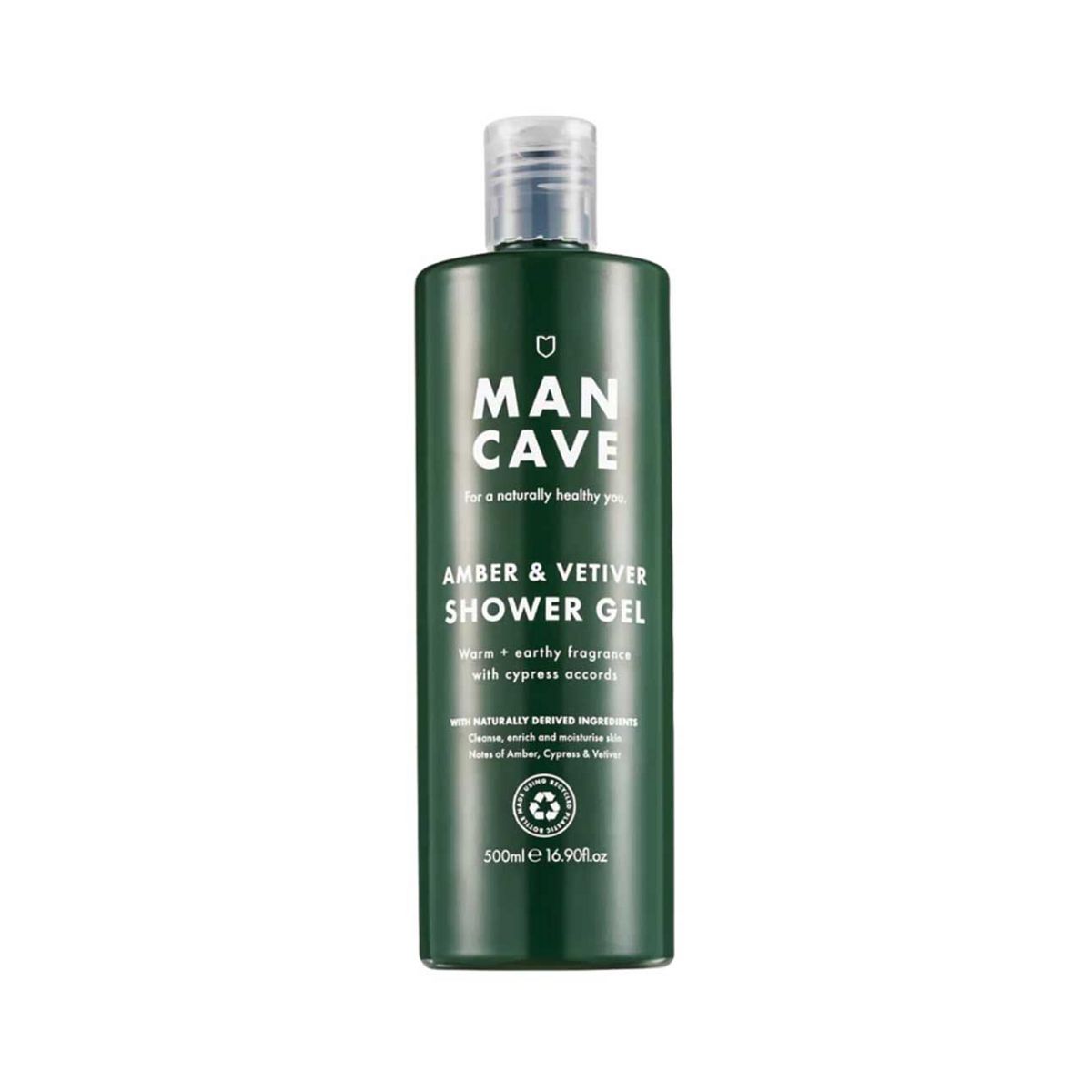Mancave Amber And Vetiver Shower Gel 500Ml