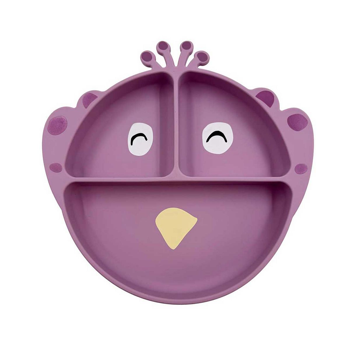 Trixie Silicone Divided Section Plate - Mrs Peacock