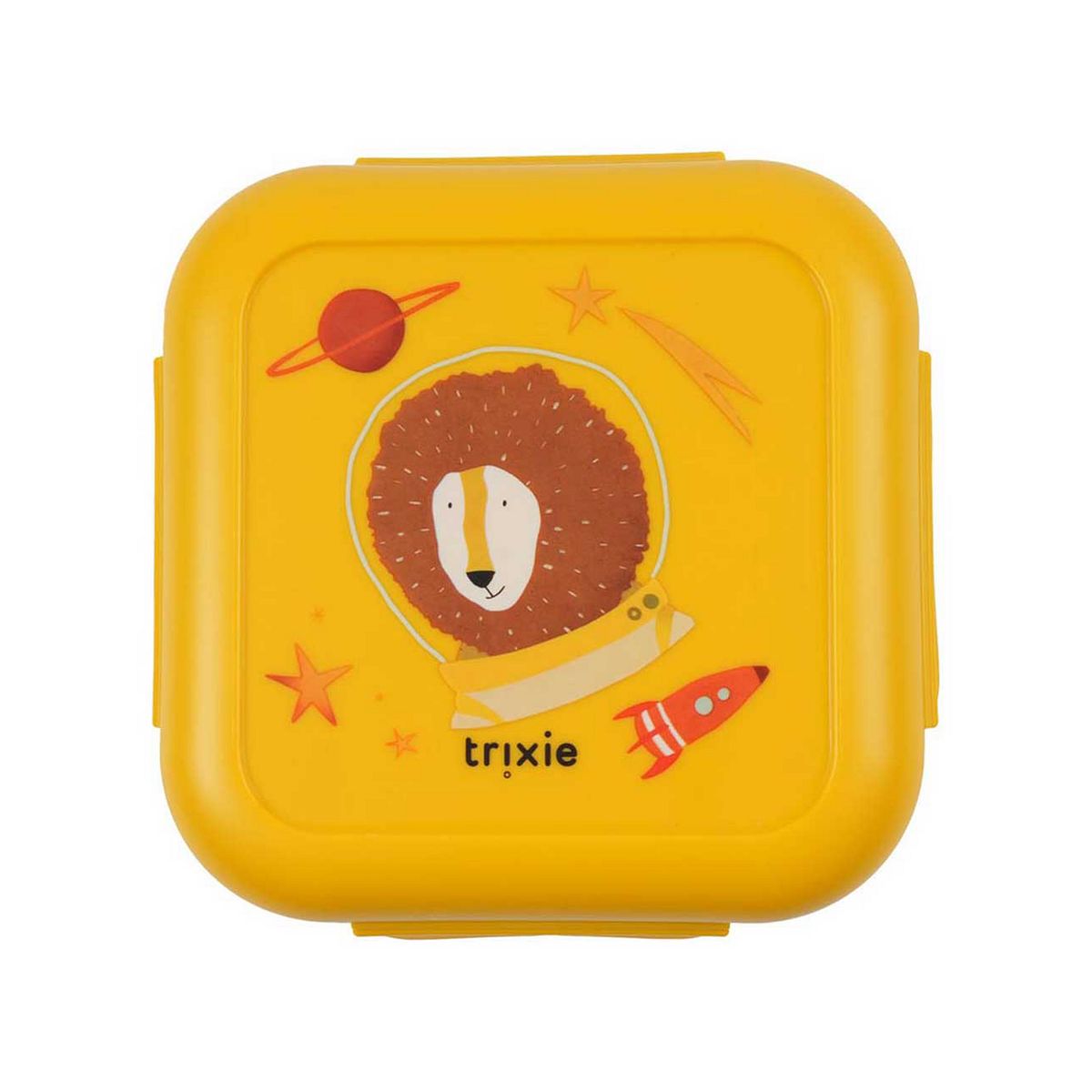 Trixie Snack Box With Clips - Spaceman Mr Lion