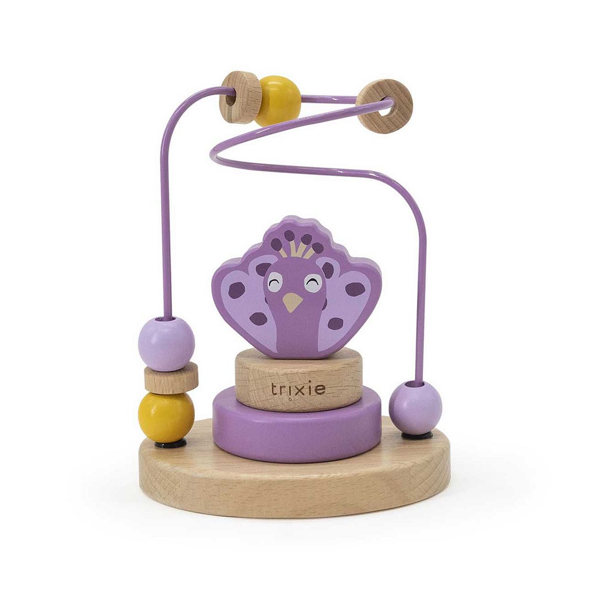 Trixie Wooden Beads Maze - Mrs Peacock