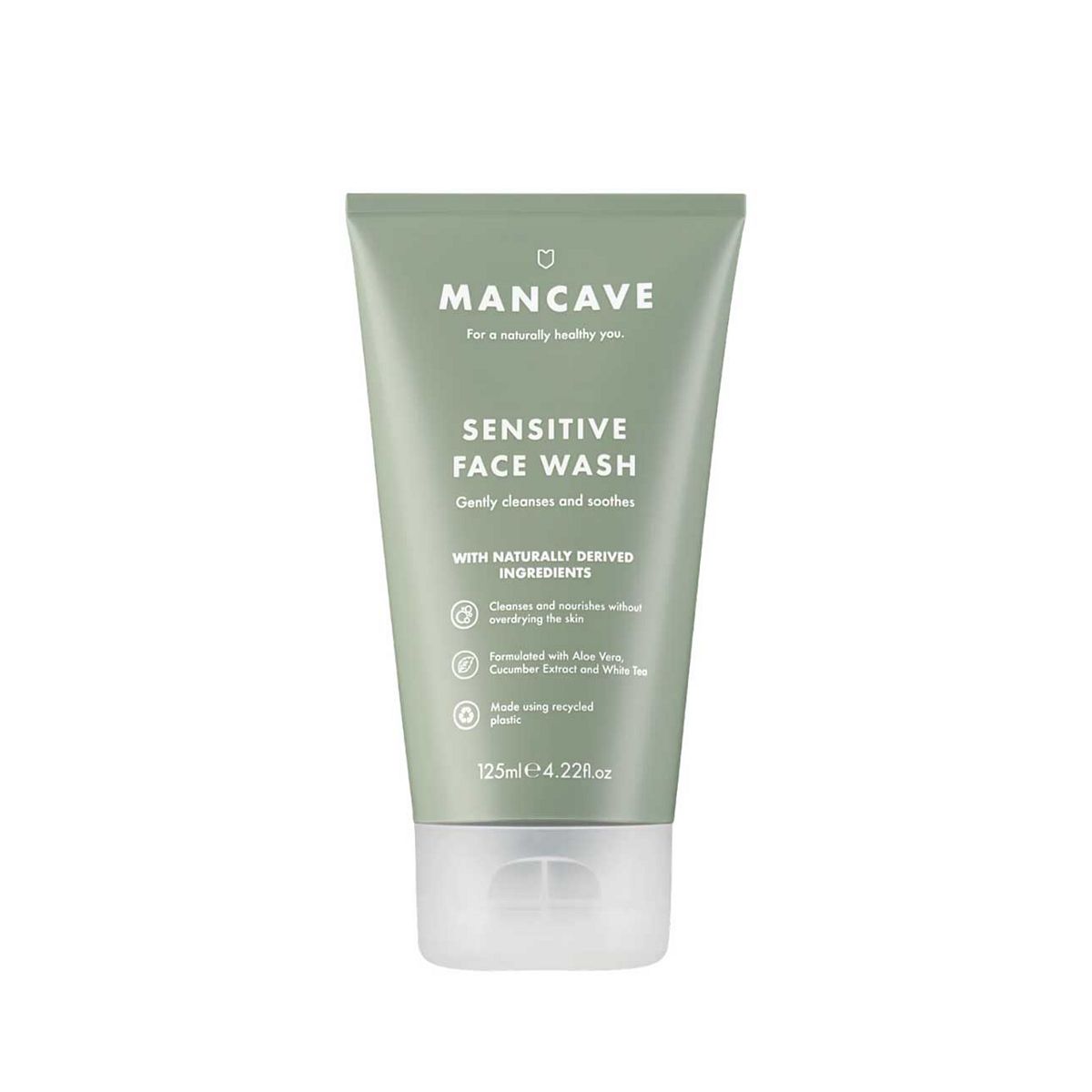Mancave Sensitive Face Wash 125ml