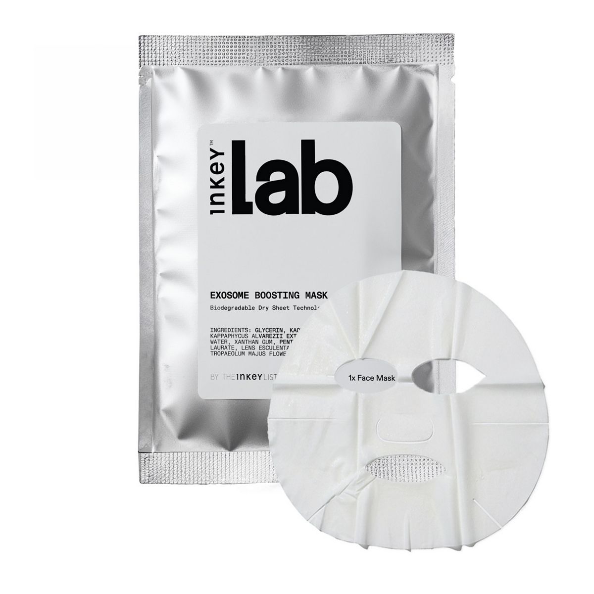 The Inkey List Inkey Lab Exosome Boosting Sheet Mask