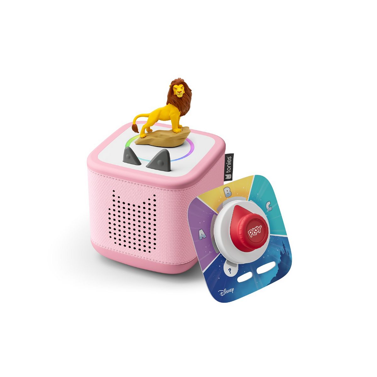 Tonies Toniebox 2 Cloud Pink Play Set: Lion King