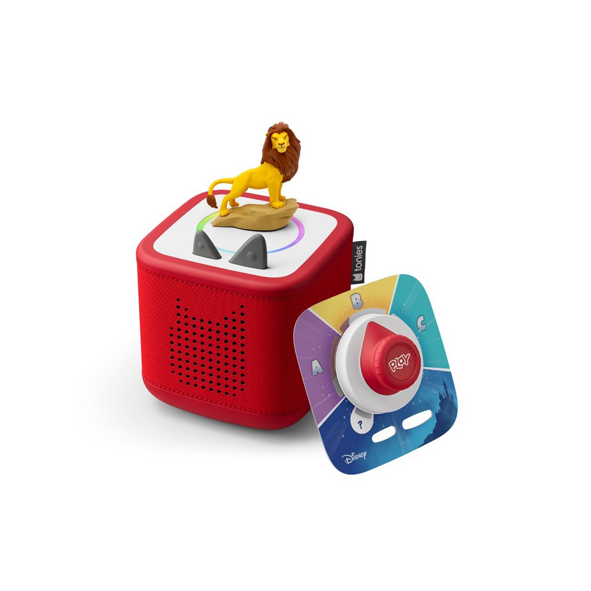 Tonies Toniebox 2 Sunset Red Play Set: Lion King