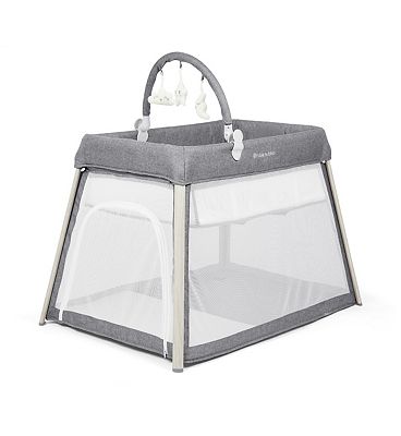 Ickle Bubba Scout 3-In-1 Travel Crib, Cot & Playpen - Ash Grey