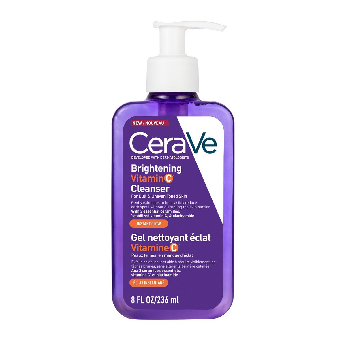 Cerave Skin Renewing Brightening Vitamin C Cleanser 236Ml
