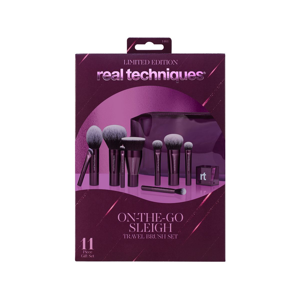 Real Techniques On The Go Sleigh 11 Piece Set