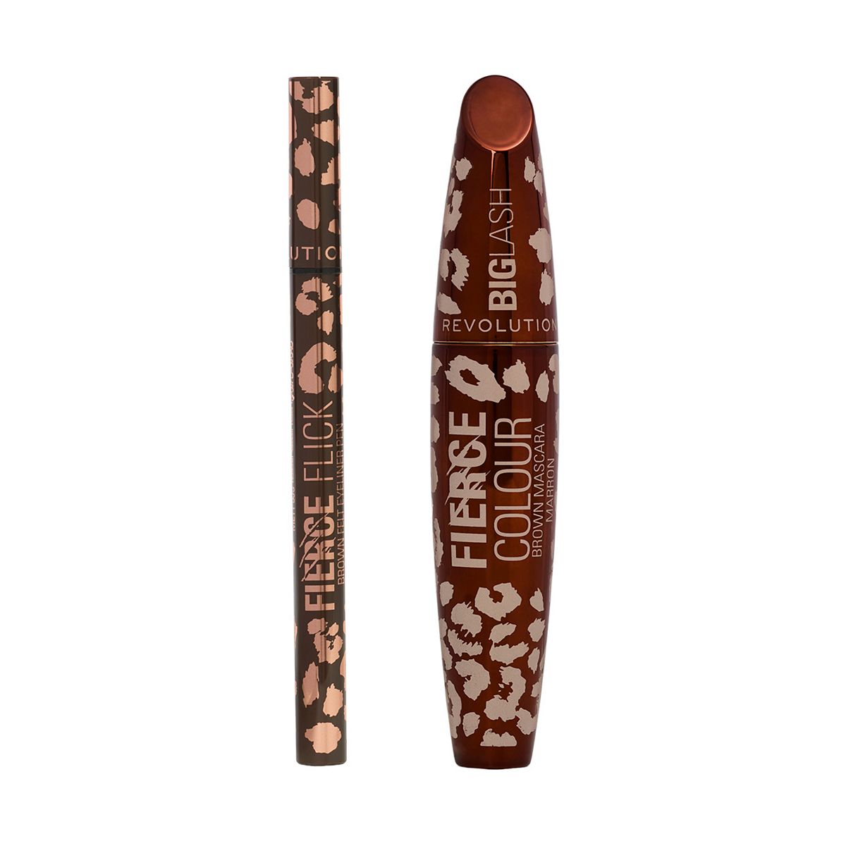 Revolution Beauty Revolution Fierce Liner And Mascara Duo - Mocha