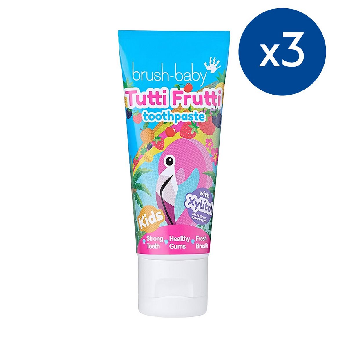 Brush Baby Brush-Baby Kids Frutti Toothpaste X3