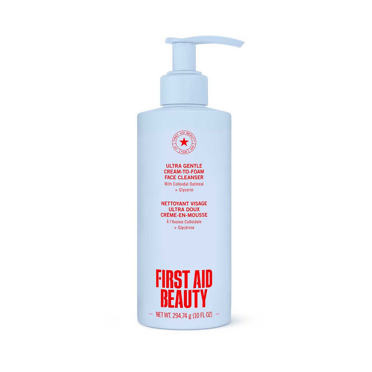First Aid Beauty Ultra Gentle Cream-To-Foam Face Cleanser 294.74g