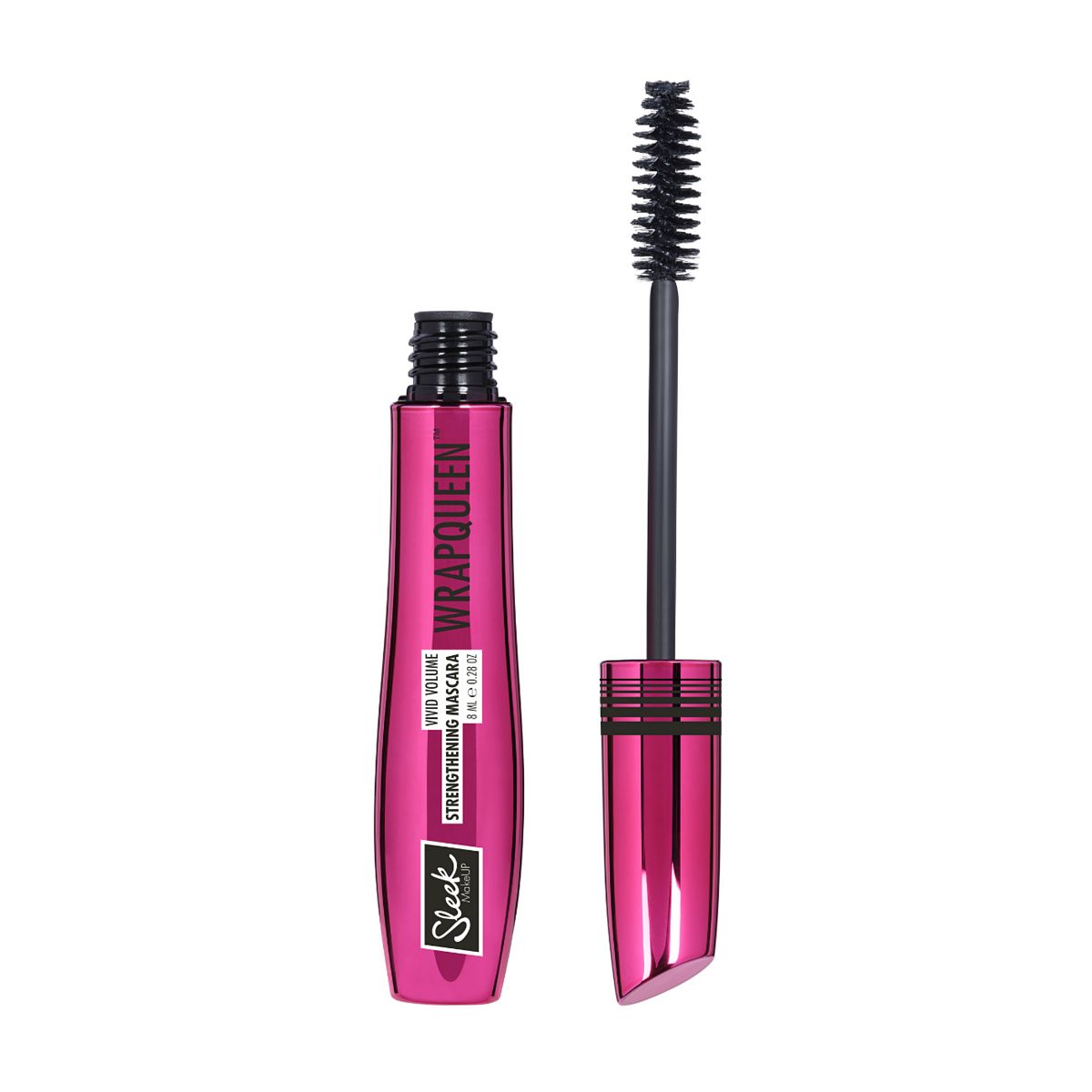 Sleek Makeup, Wrapqueen, Strengthening Tubing Mascara, Vivid Volume, 8ml