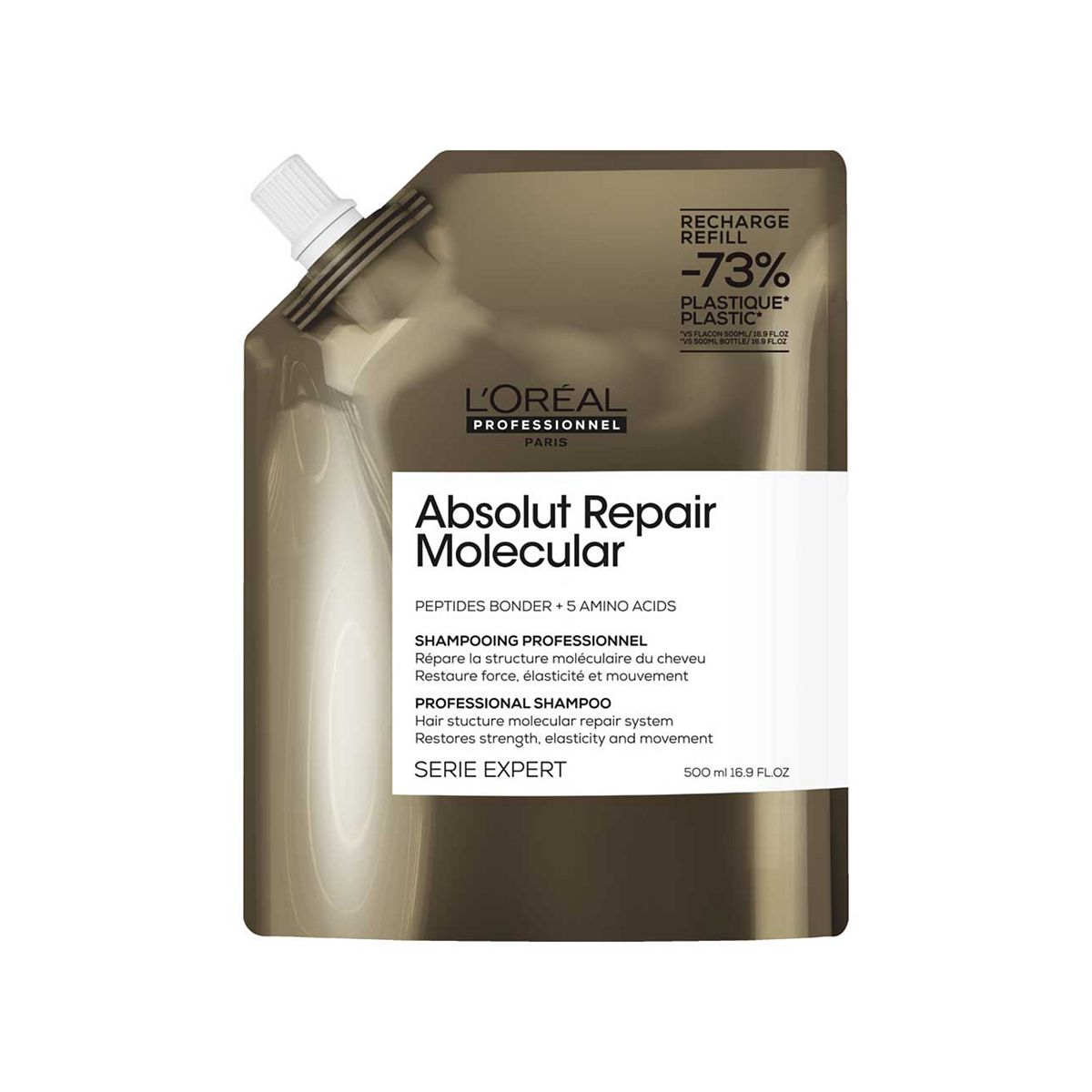 L'Oreal Professionnel Absolut Repair Molecular Shampoo Refill 500ml