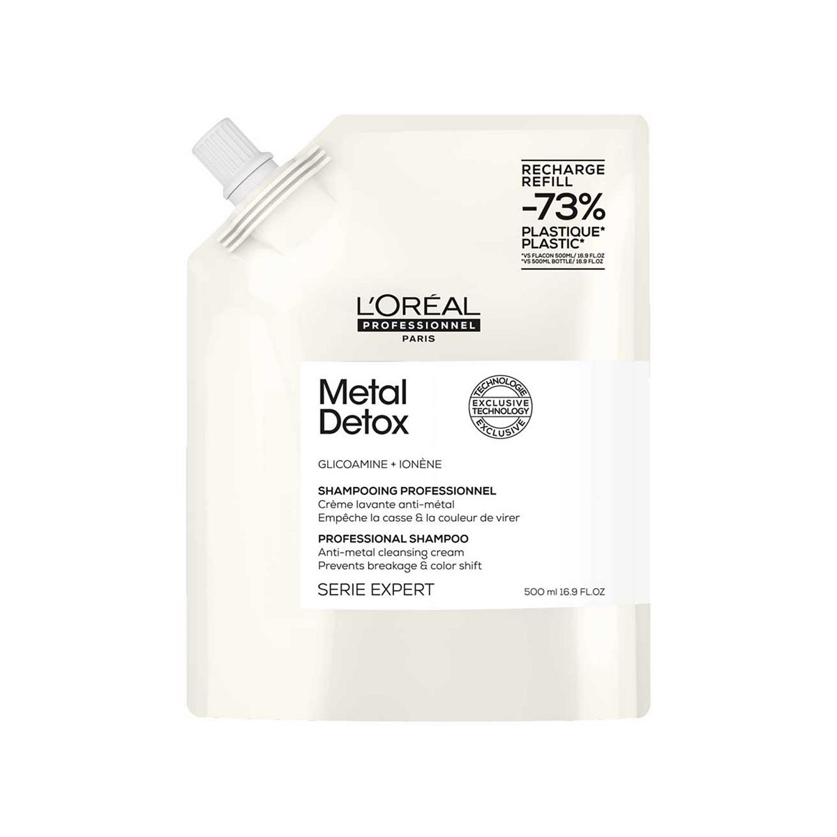 L'Oreal Professionnel Metal Detox Shampoo Refill 500ml