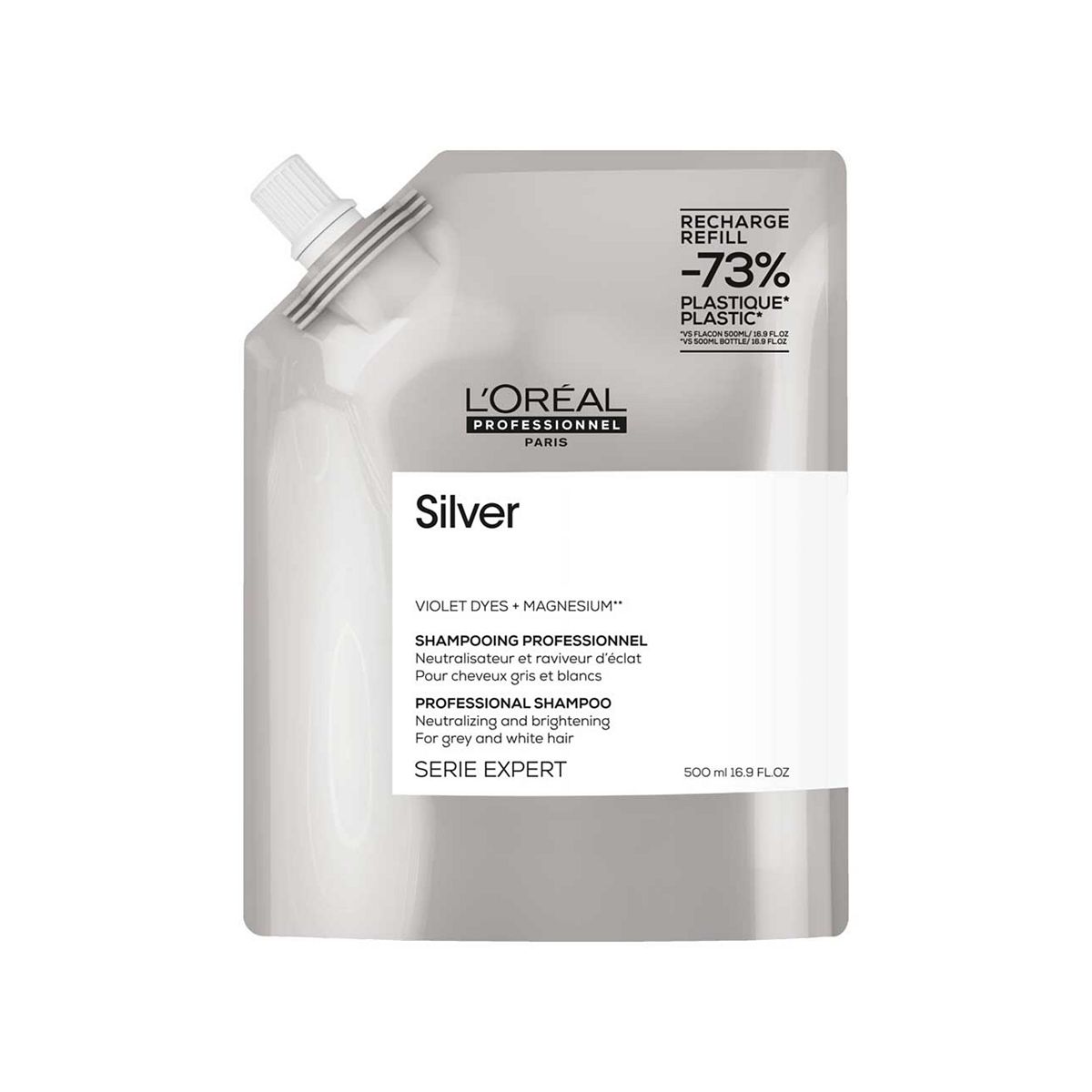 L'Oreal Professionnel Silver Shampoo Refill 500ml