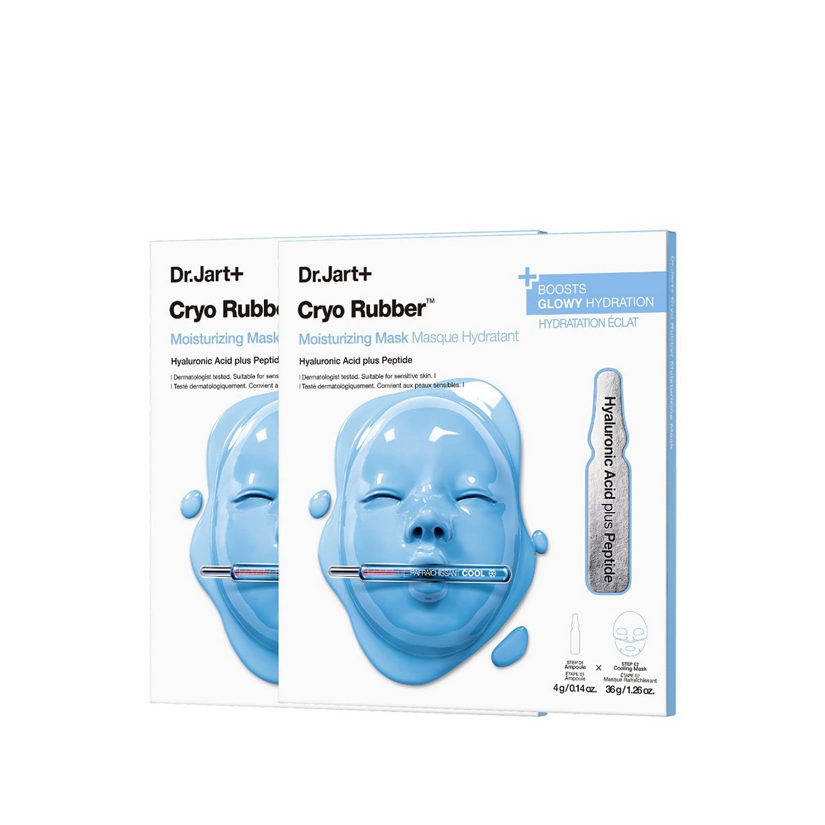 Dr Jart Cryo Rubber™ Moisturizing Mask With Hyaluronic Acid Duo