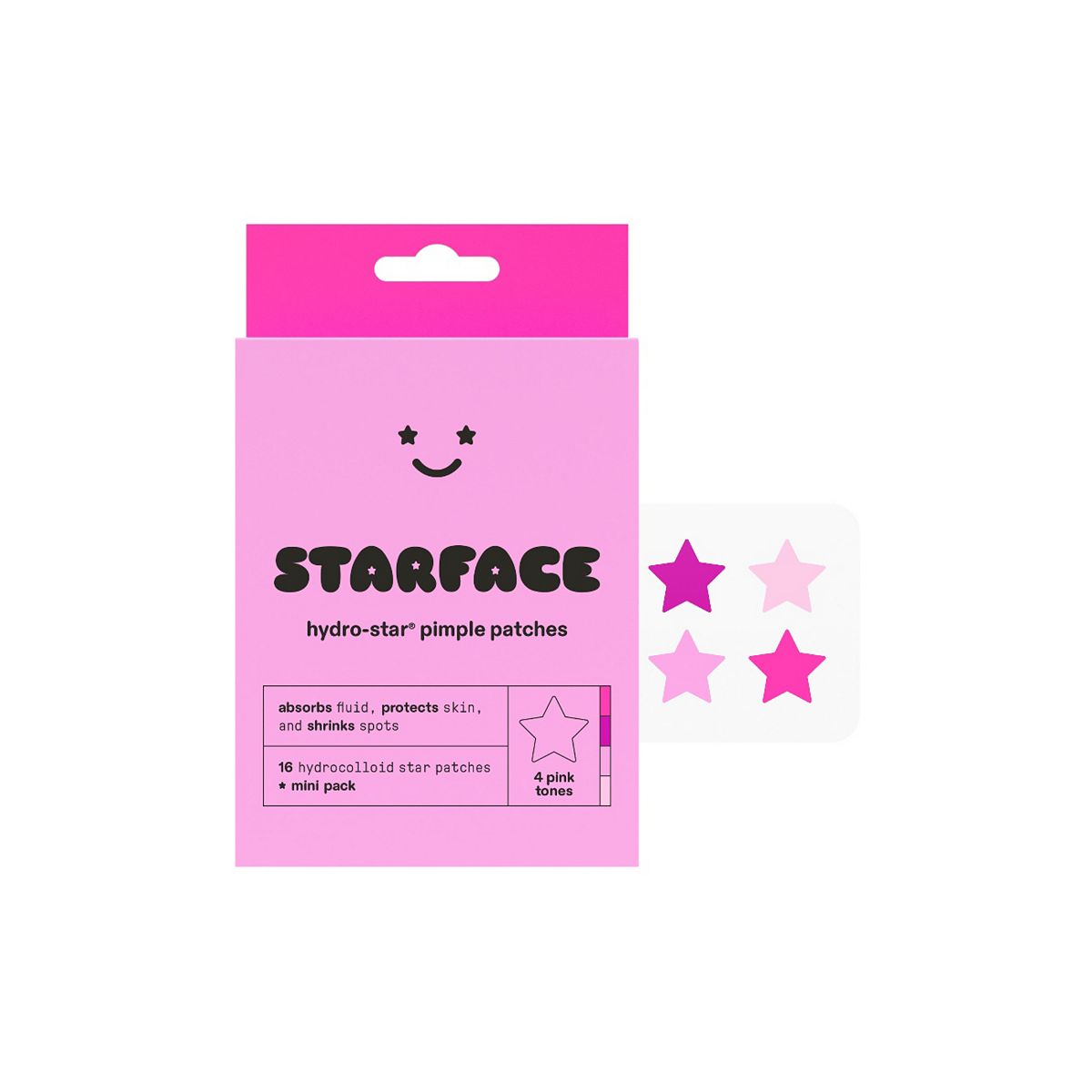 Starface Hydro-Star Pink Pimple Patches 16S
