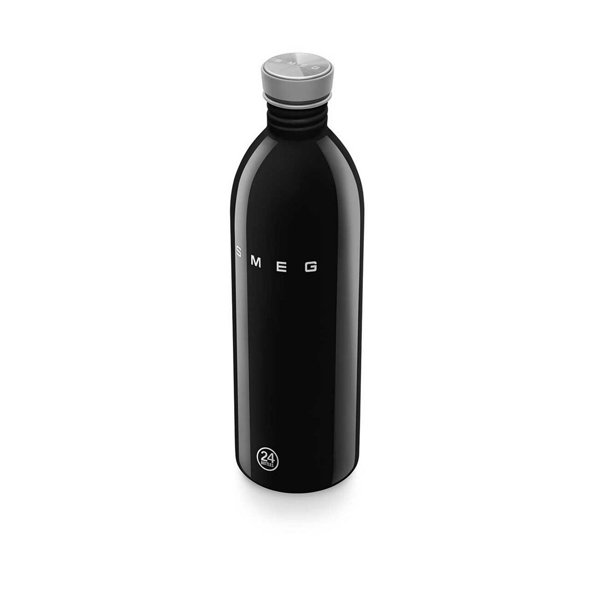 Smeg 24Bottles Clima Stainless Steel Bottle 1000Ml In Black
