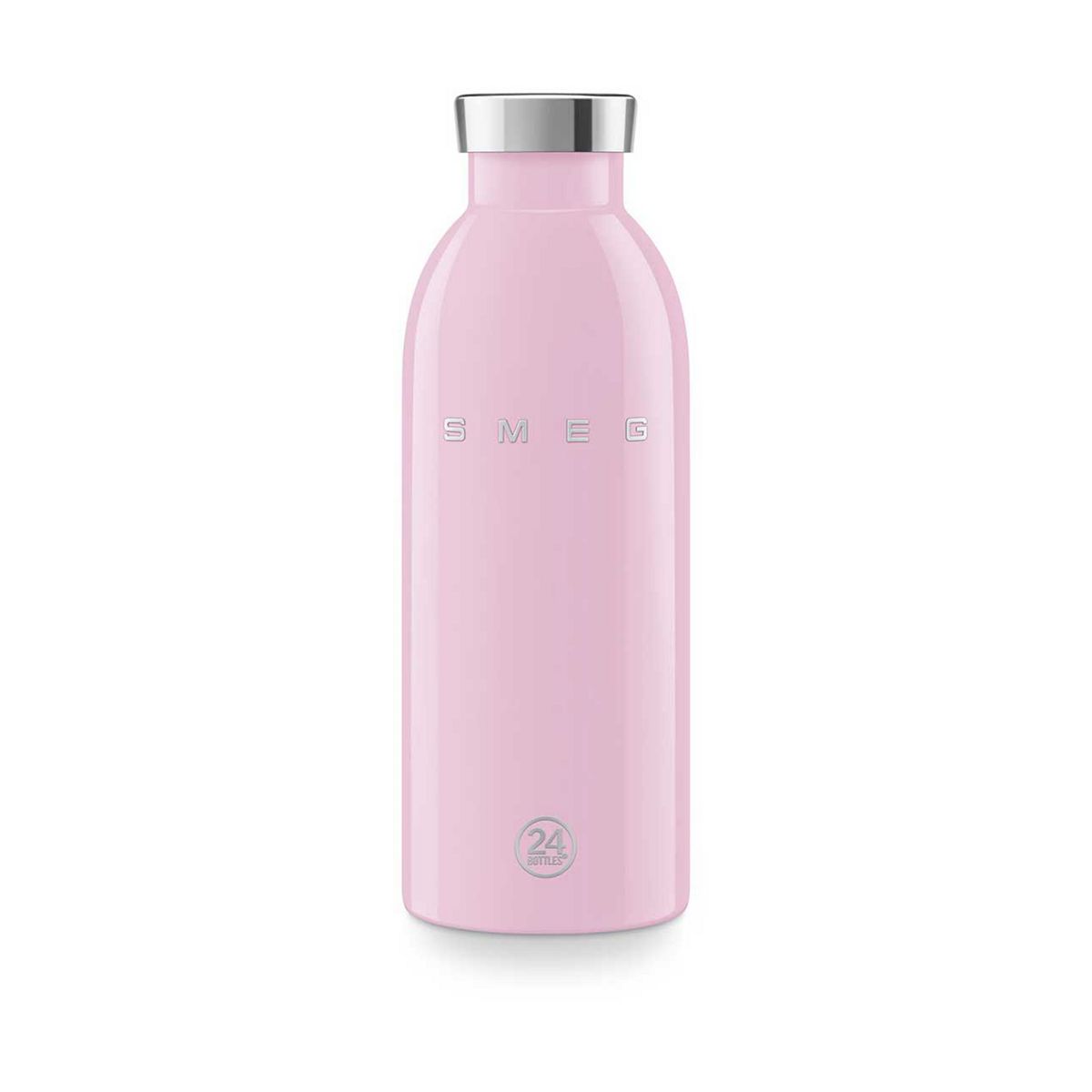 Smeg 24Bottles Stainless Steel Bottle 500Ml In Pink