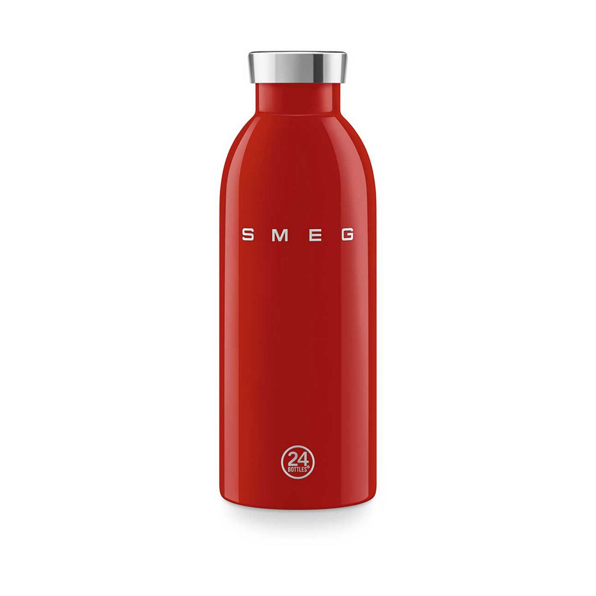 Smeg 24Bottles Stainless Steel Bottle 500Ml In Red