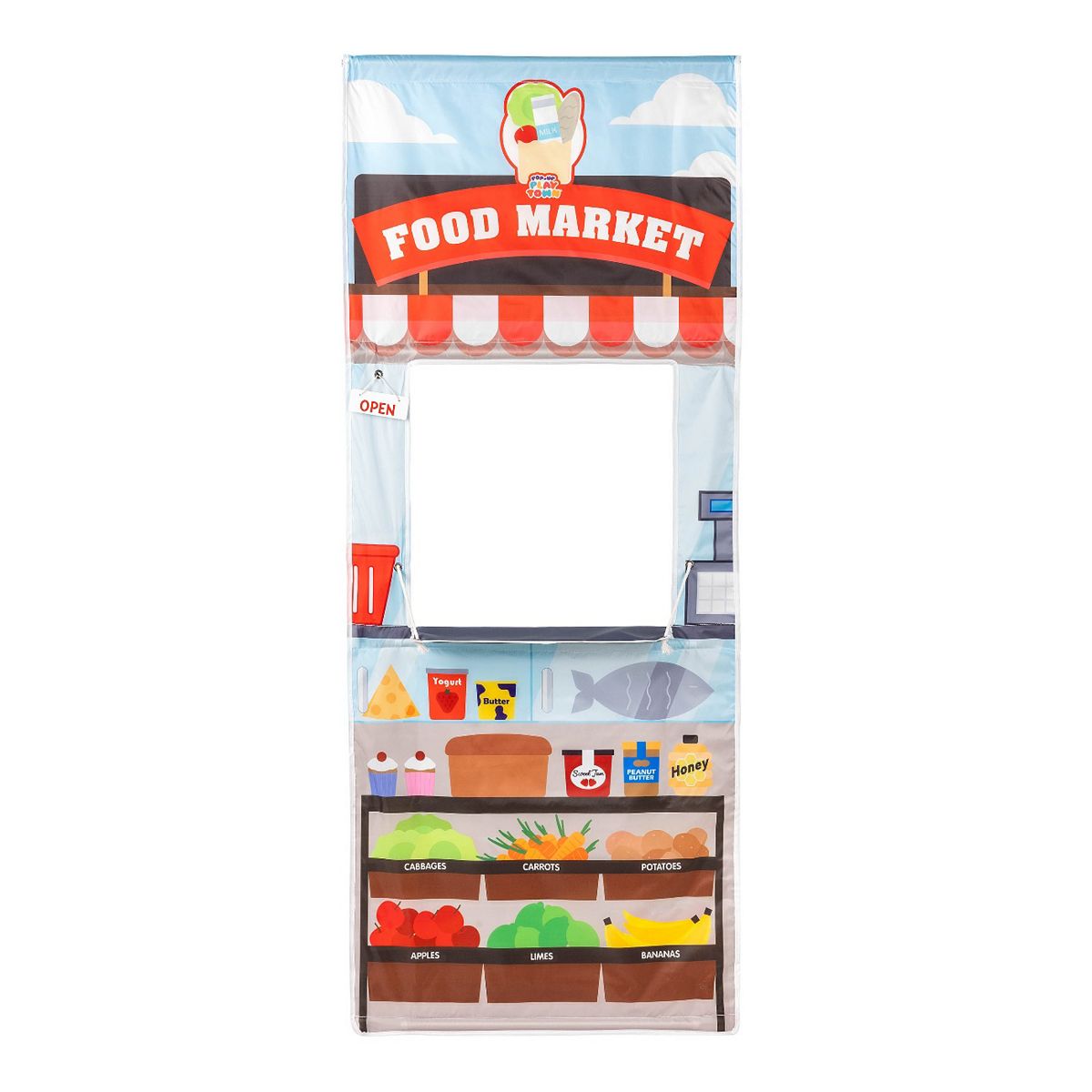 Toyrific Pop Up Playtown Food Market Role Play