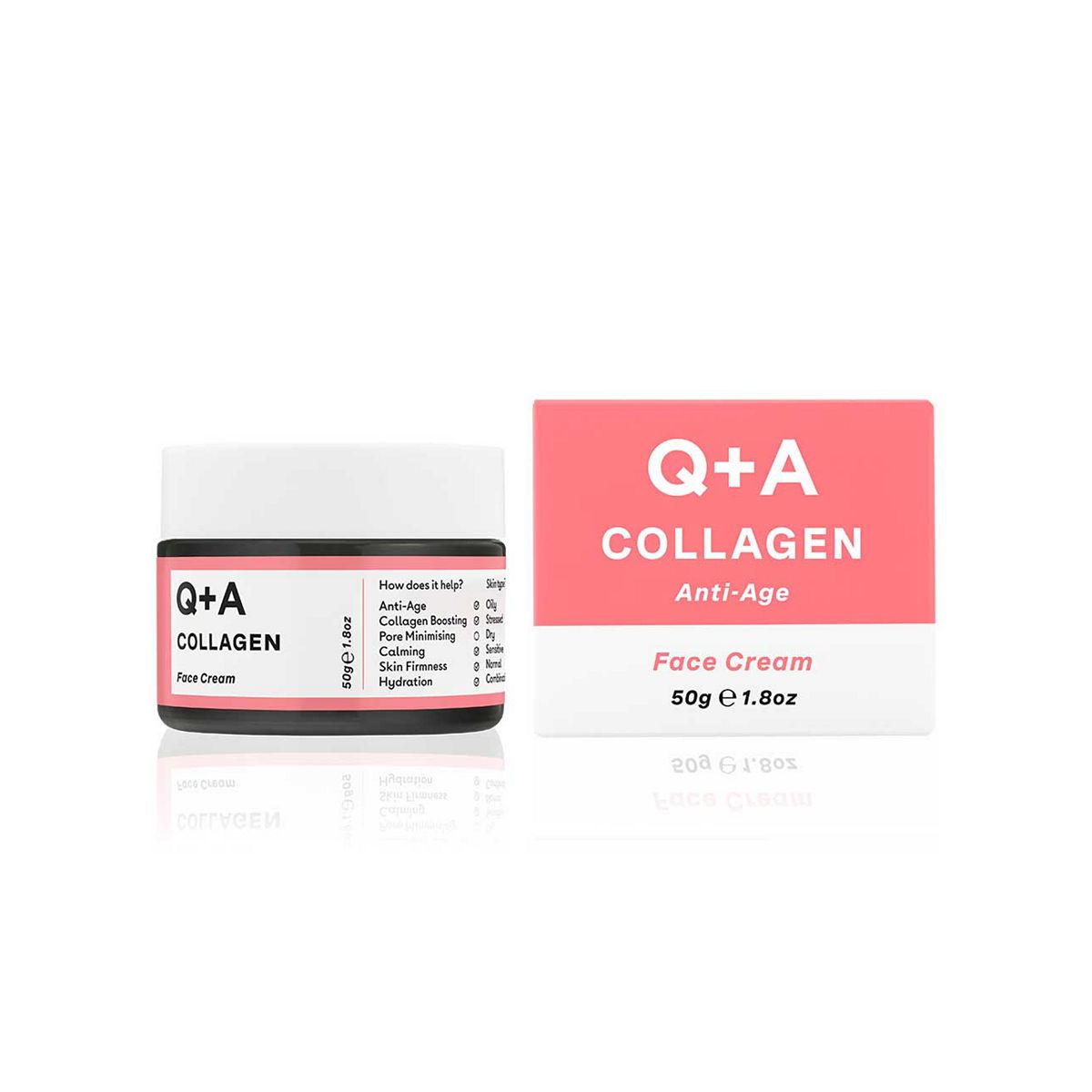 Q+A Collagen Face Cream 50Ml
