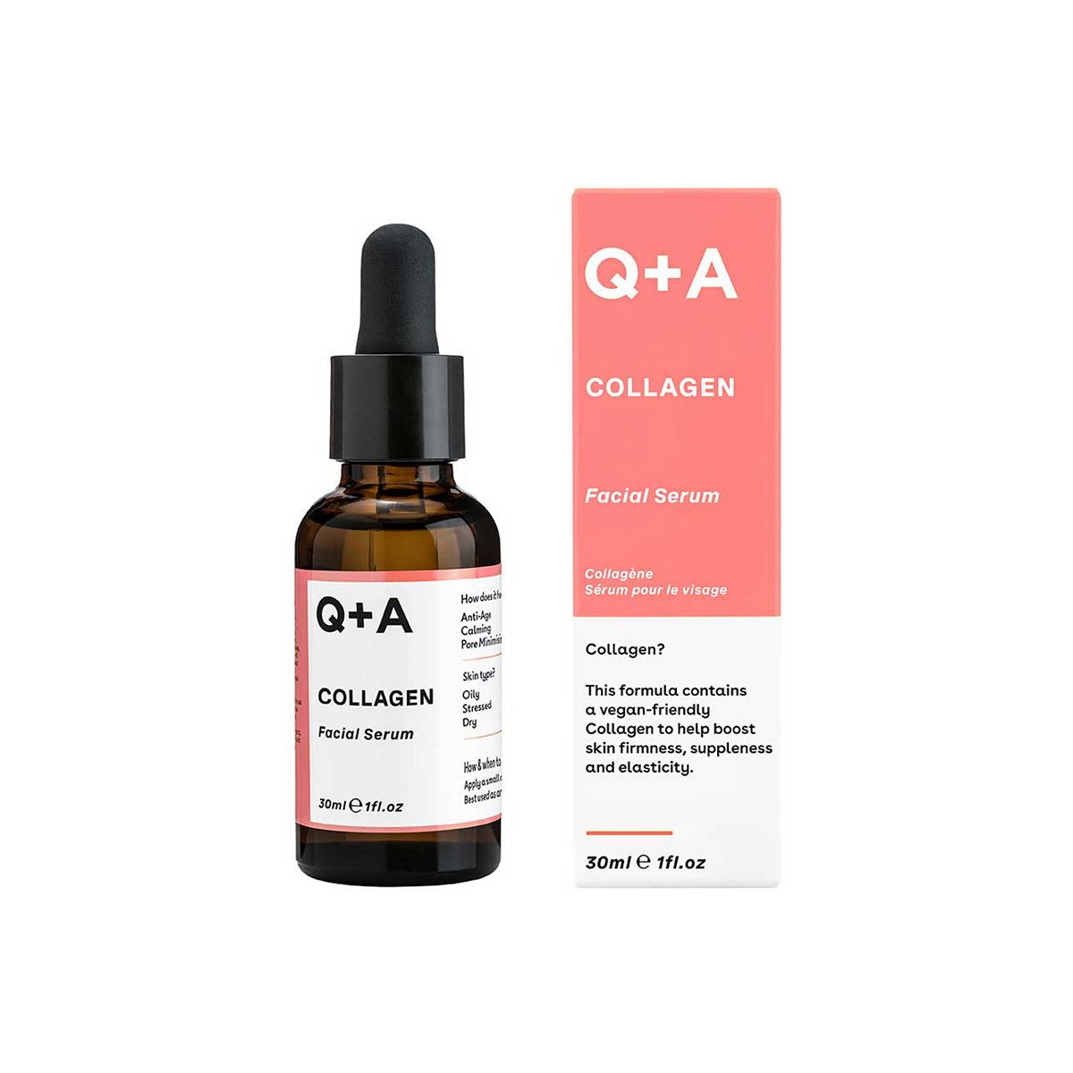 Q+A Collagen Facial Serum 30Ml