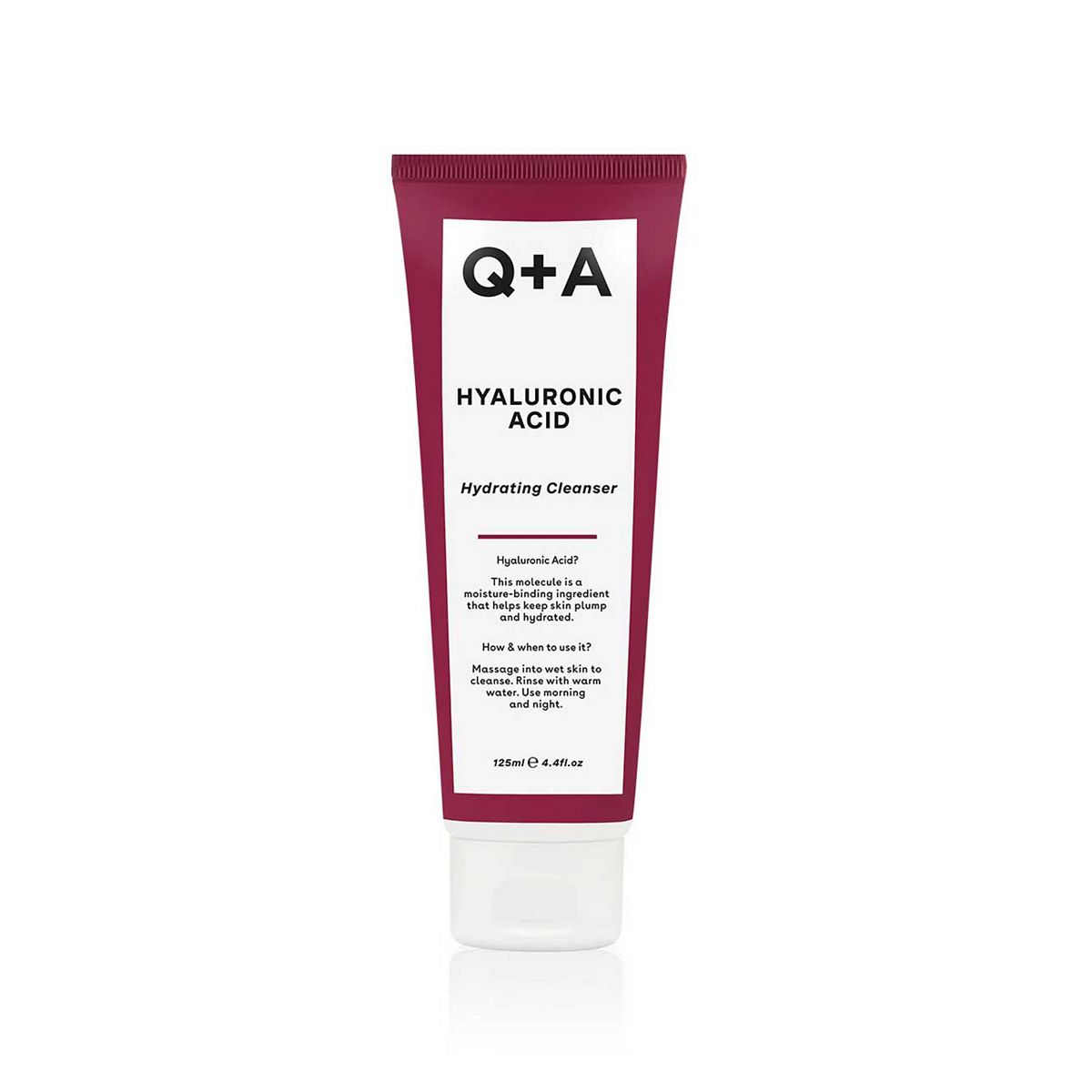 Q+A Hyaluronic Acid Gel Cleanser 125Ml