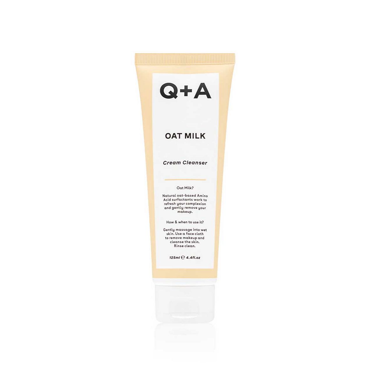 Q+A Oat Milk Cream Cleanser 125Ml