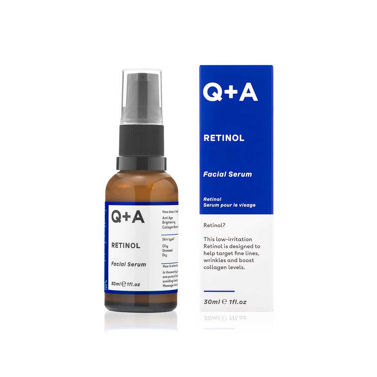 Q+A Retinol Facial Serum 30Ml
