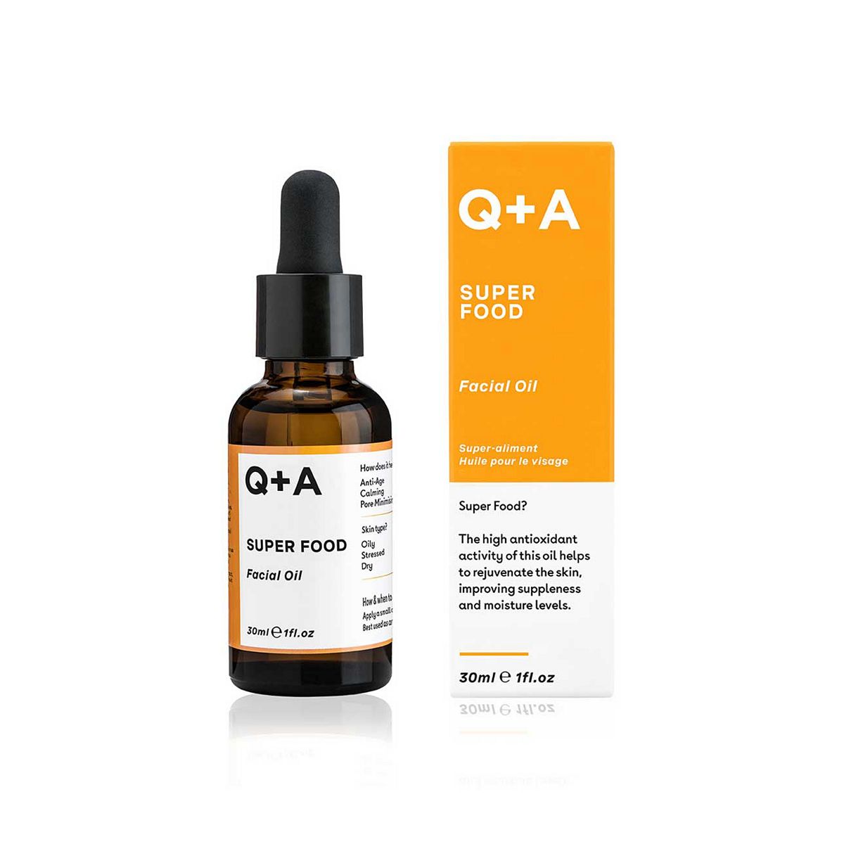 Q+A Superfood Facial Oil 30Ml