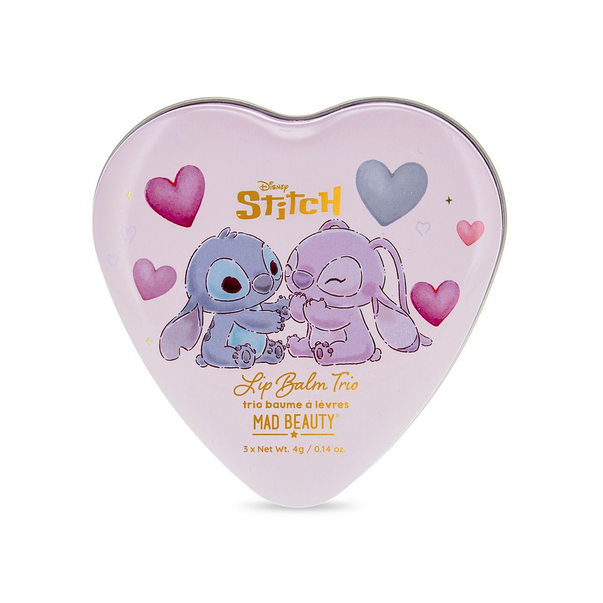 Mad Beauty Disney I Heart Stitch Lip Balm Trio 4G