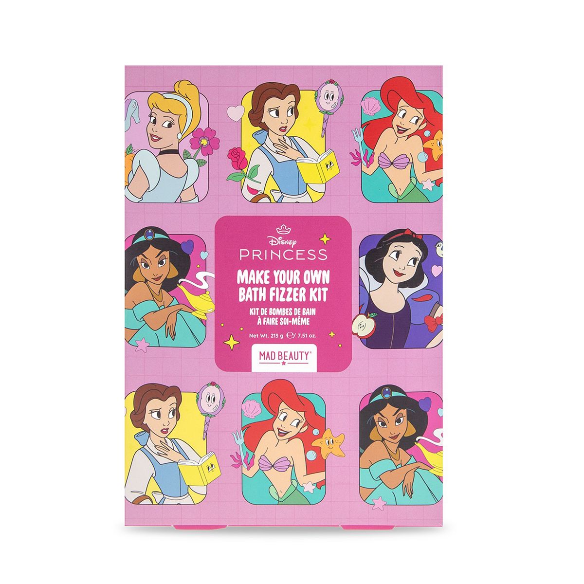 Mad Beauty Disney Princess Myo Bath Fizzers Set