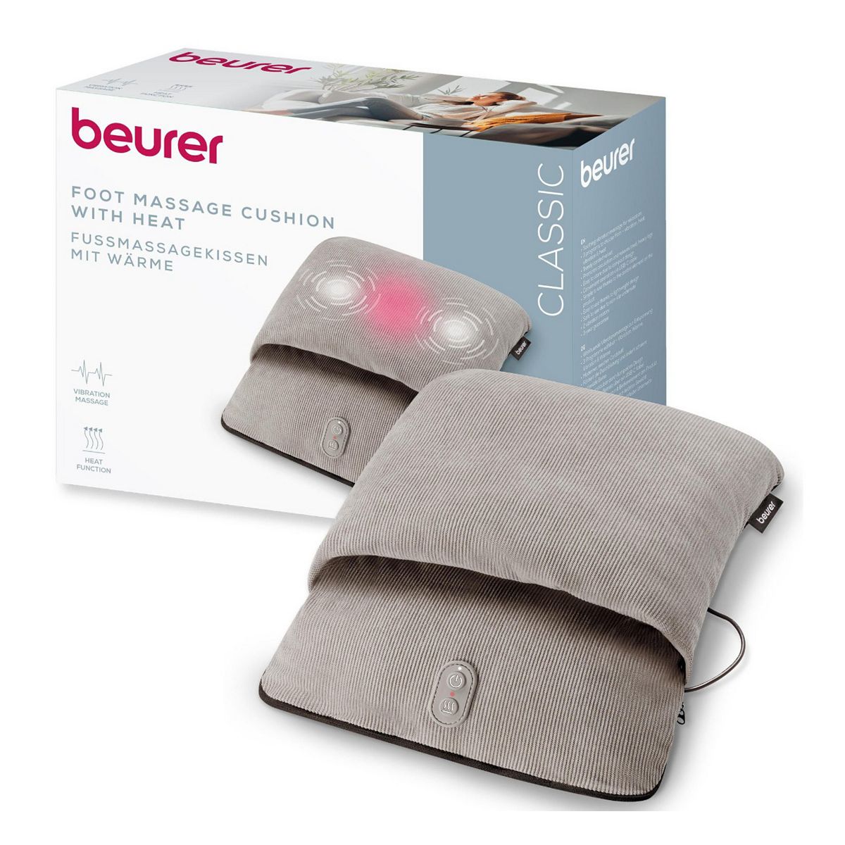 Beurer Fm28 Foot Massage Cushion With Heat