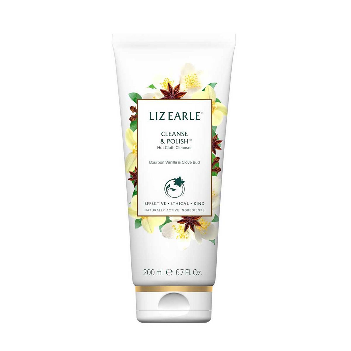 Liz Earle Cleanse & Polish Bourbon Vanilla Clove Bud200 ml, 200ml