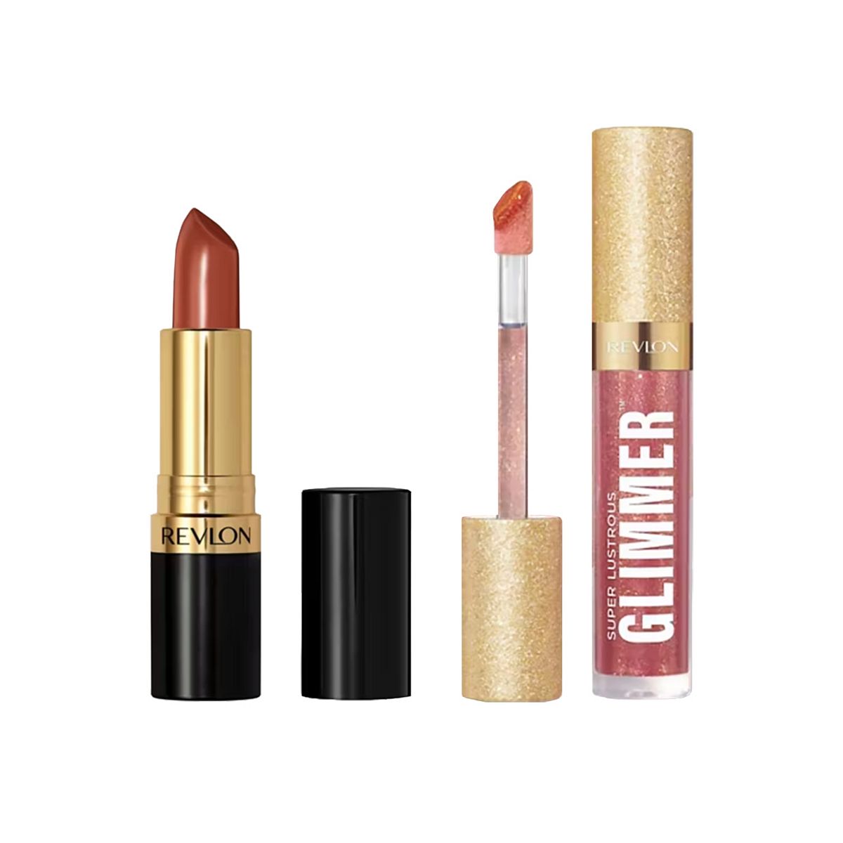 Revlon Lipstick & Glamour Gloss Get Bronzed Bundle