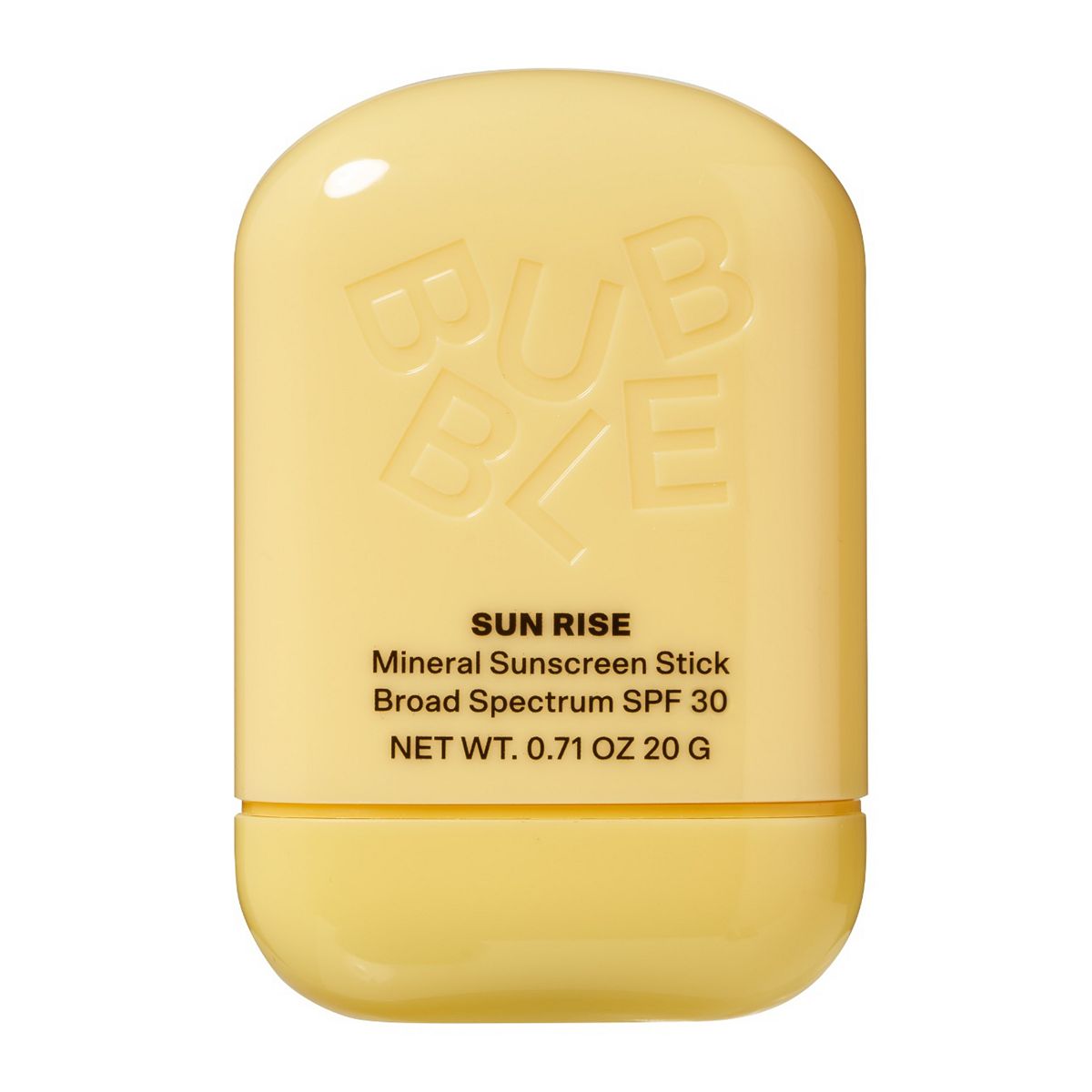 Bubble Skincare Sun Rise Mineral Sunscreen Stick Broad Spectrum Spf 40 20G