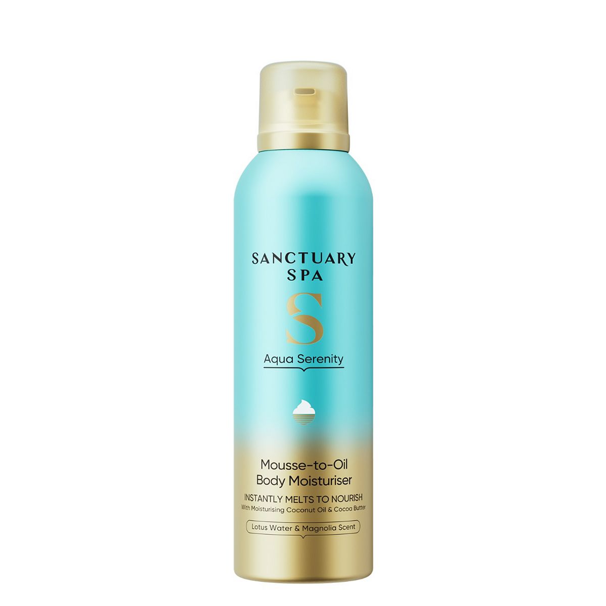 Sanctuary Spa Aqua Serenity Mousse To Oil200 ml, 200ml