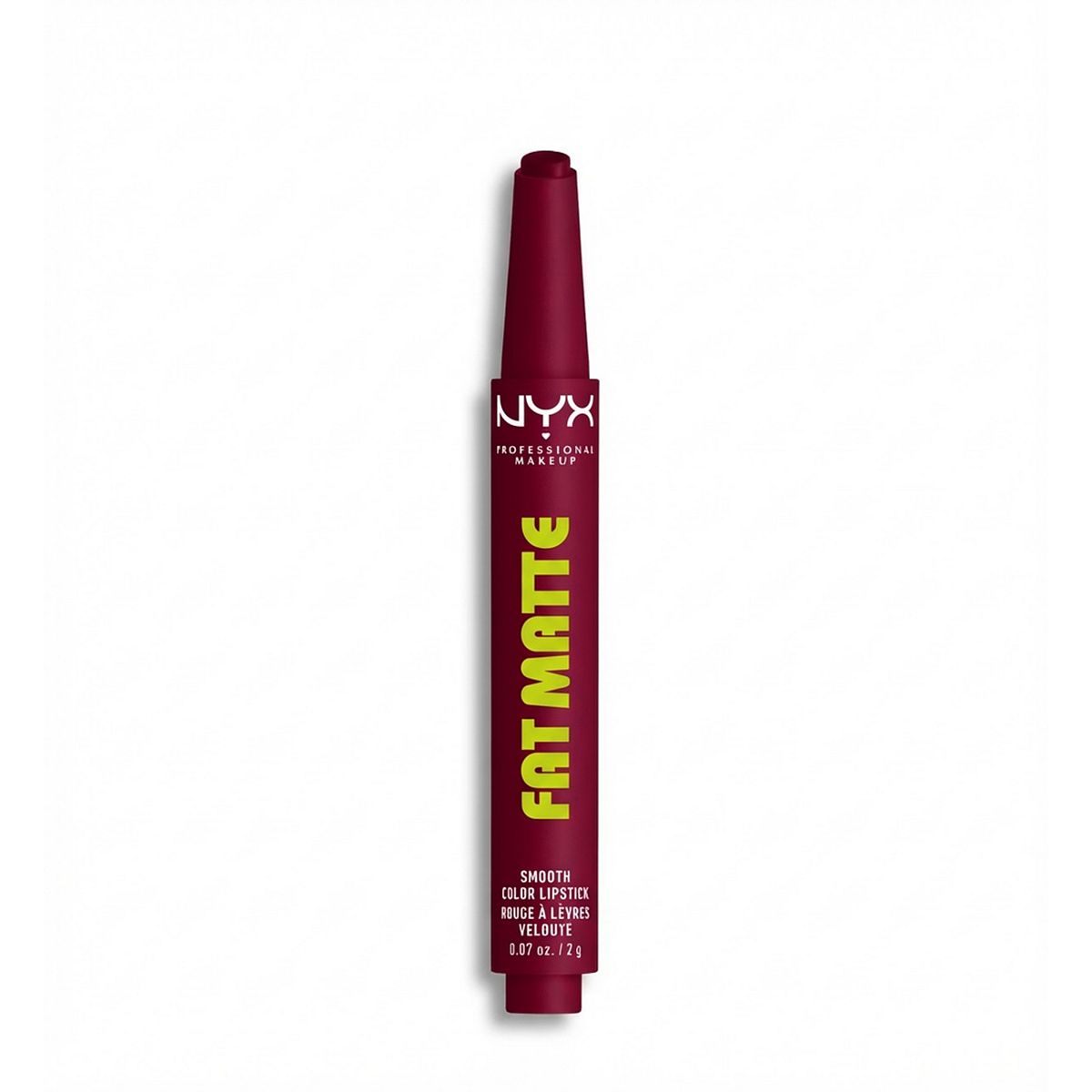 NYX Professional Makeup Fat Matte Smooth Colour Lipstick