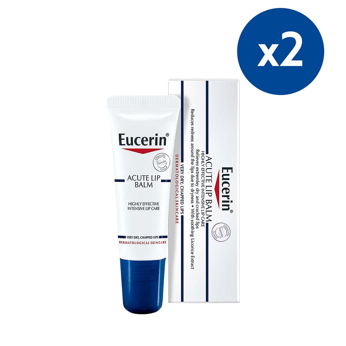 Eucerin Dry Skin Intensive Lip Bundle