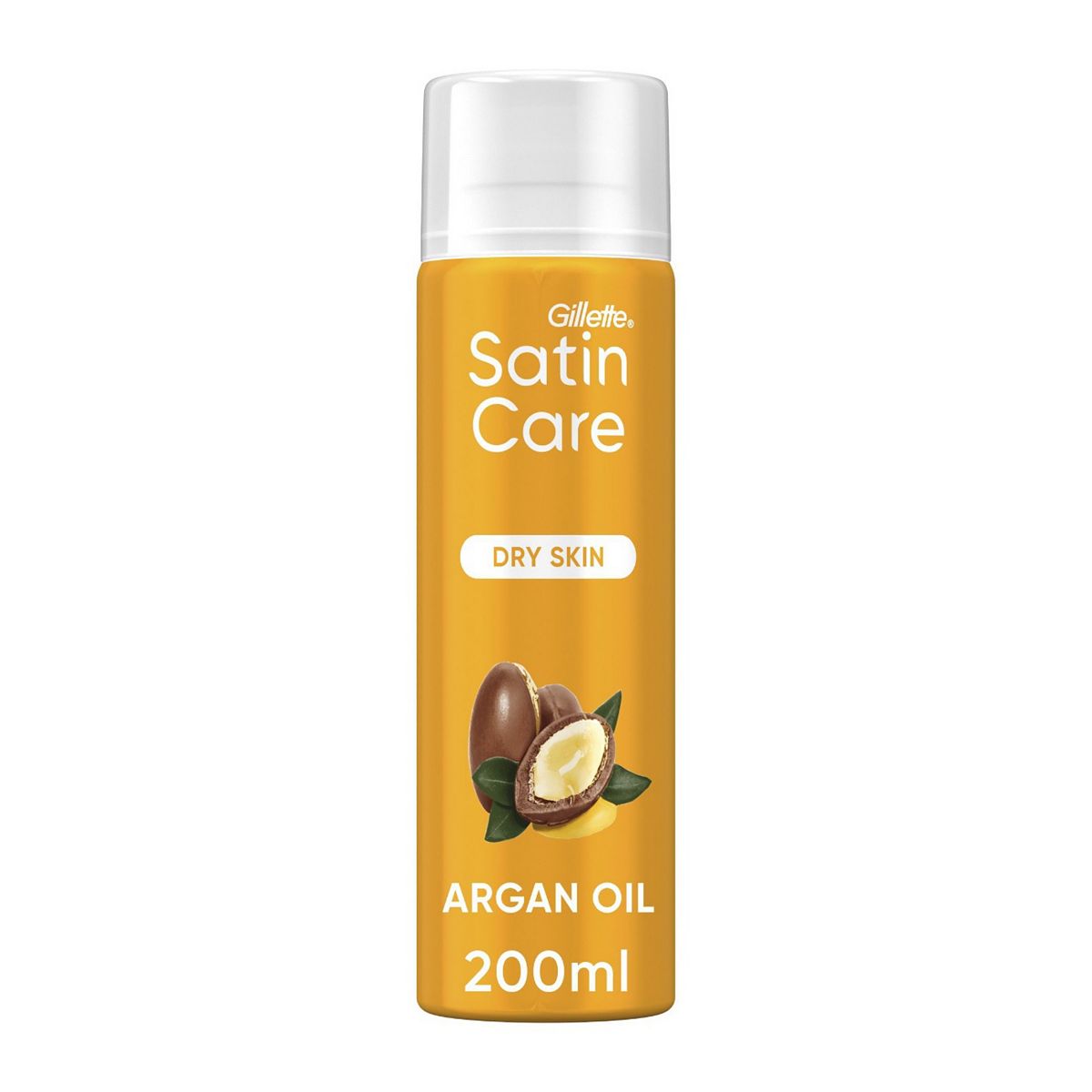 Venus Gillette Satin Care Shave Gel For Women With Touch Of Argan Oil Dry Skin,200 Ml, 200Ml