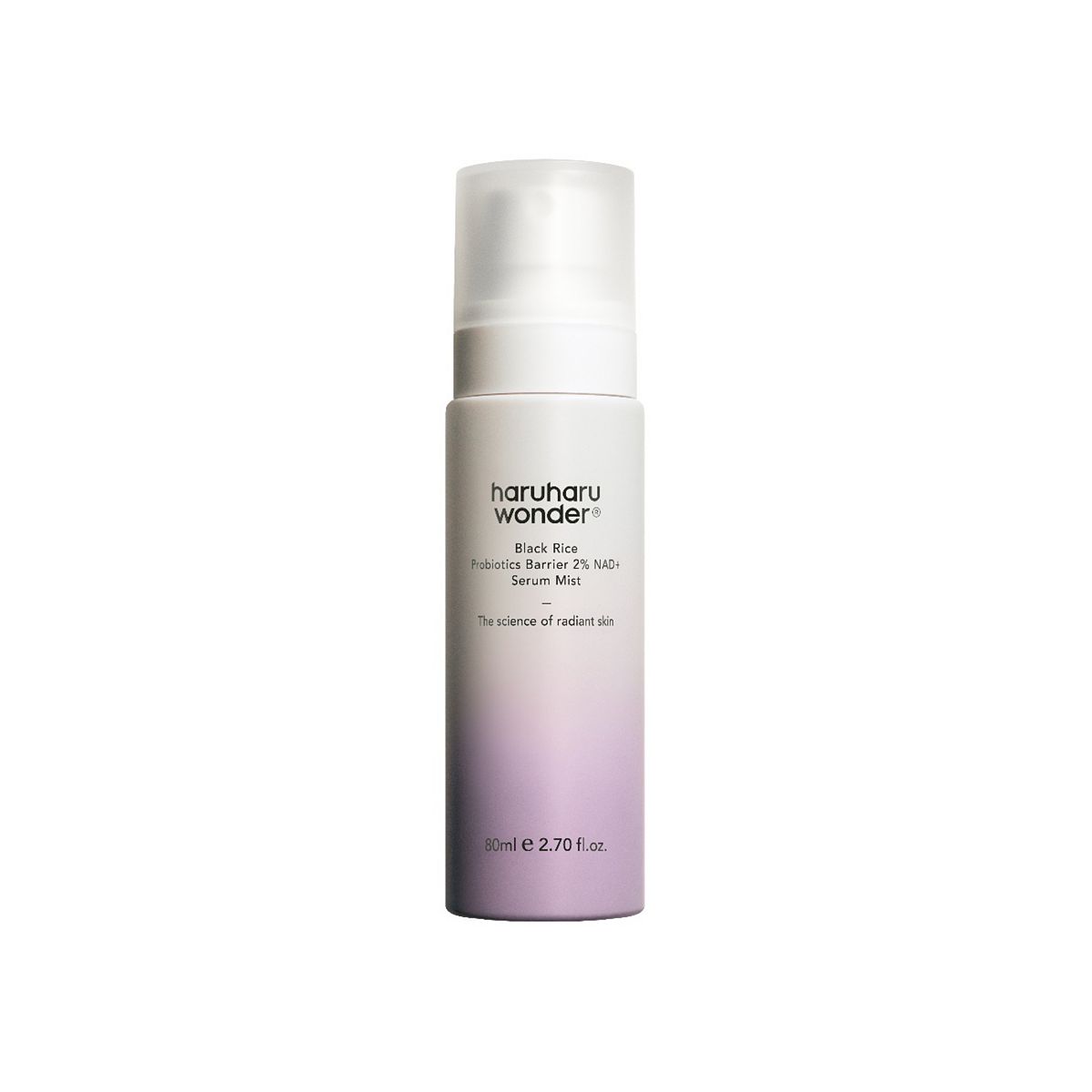 HaruHaru Wonder Black Rice Probiotics Barrier Nad+ Serum Mist 80ml