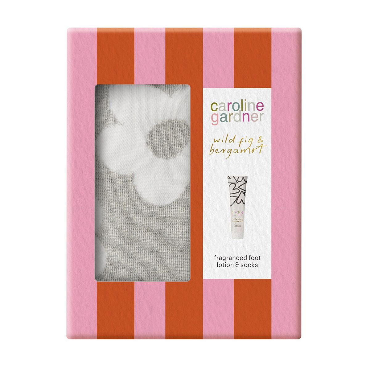 CAROLINE GARDNER Socks & Foot Cream Set