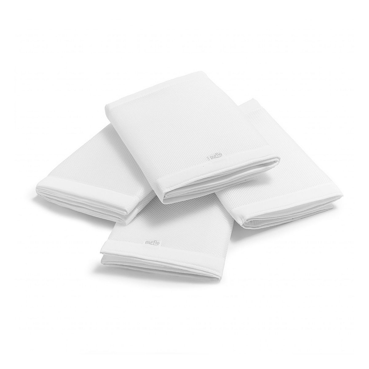 Purflo Breathable Cot Wrap 4 Pack White