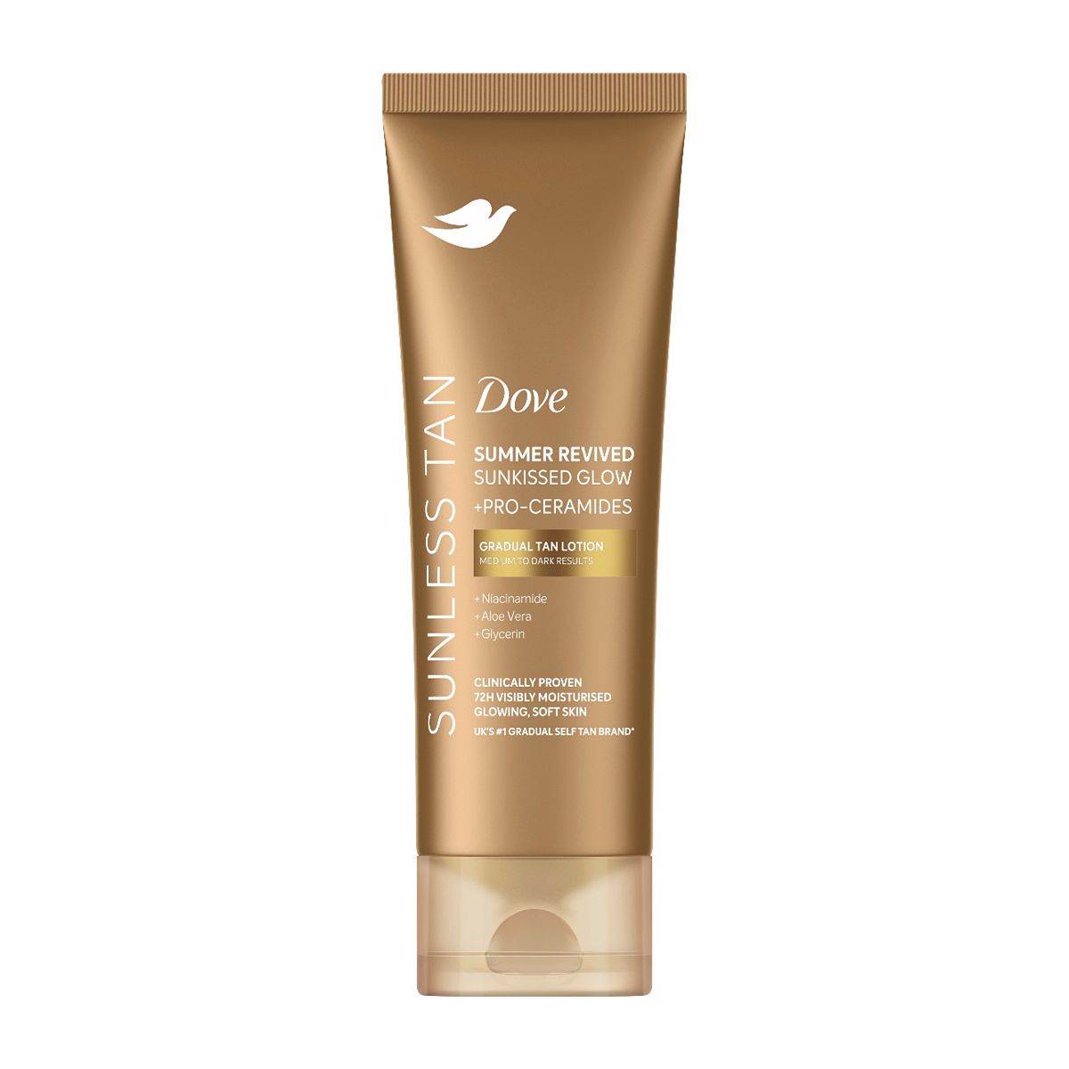Dove Summer Revived Medium To Dark Gradual Tan Lotion 200 Ml