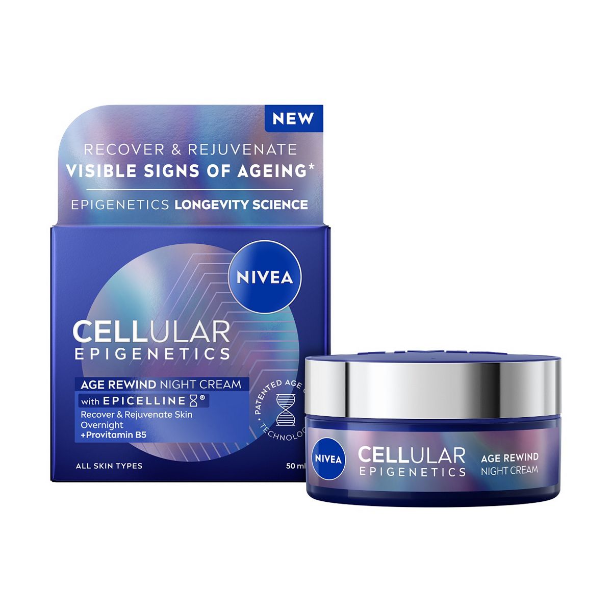 Nivea Cellular Epigenetics Rejuvenating Night Cream 50Ml