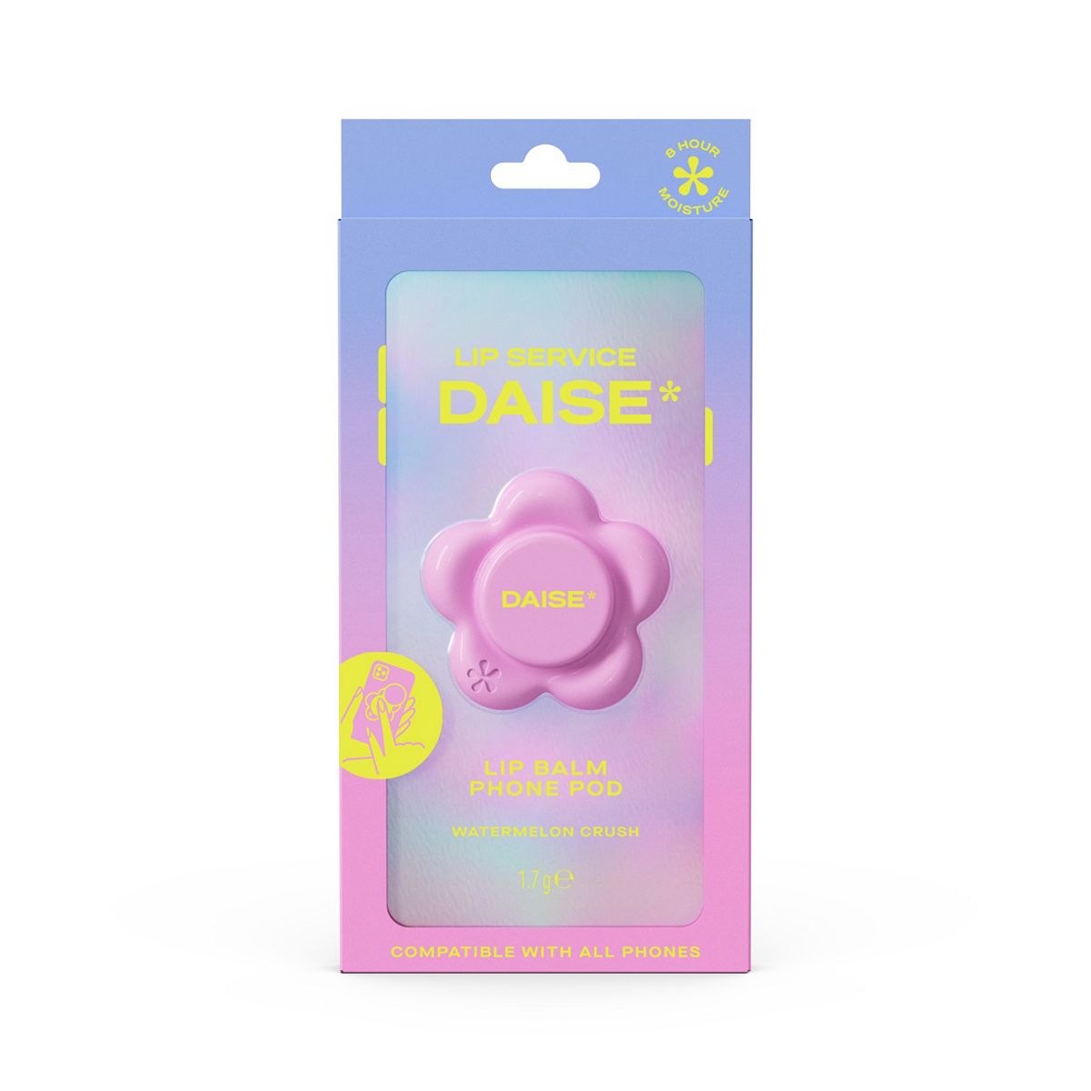 Daise Beauty Daise Lip Service Balm Phone Pod Watermelon Crush 1.7 G Br/>