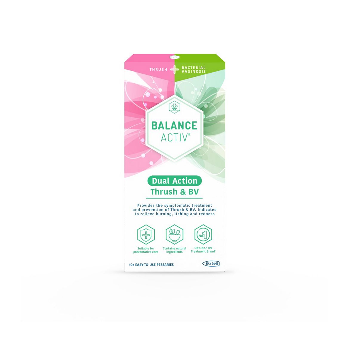 Balance Activ Dual Action Thrush & Bv 2G 10 Pessaries