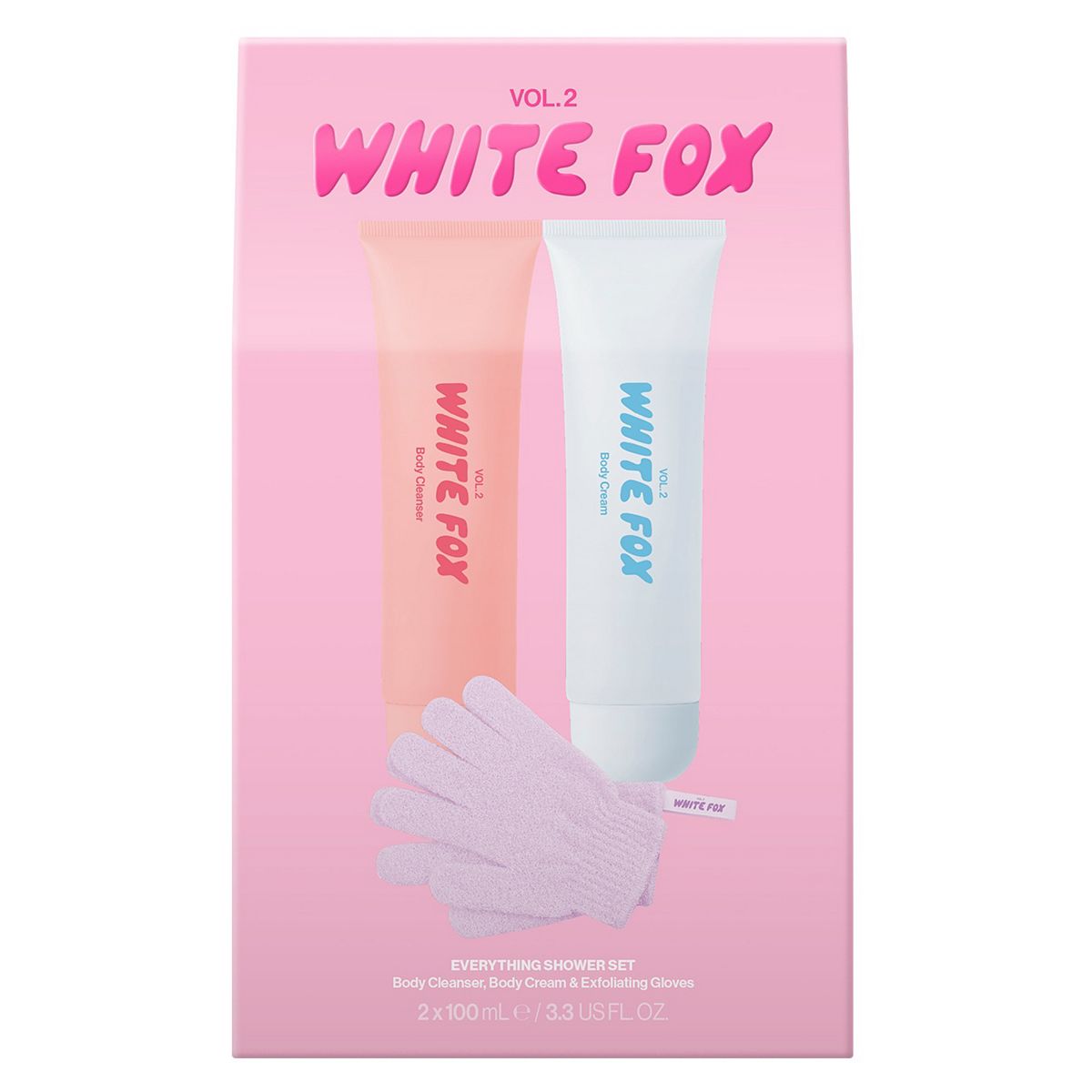 WHITE FOX Everything Shower Set