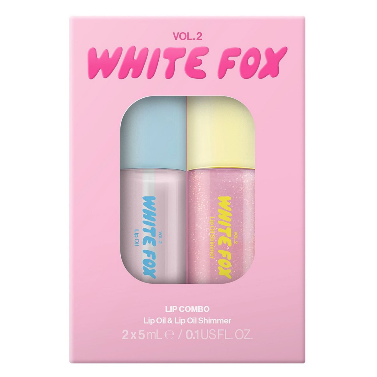 WHITE FOX Lip Combo Oil And Shimmer