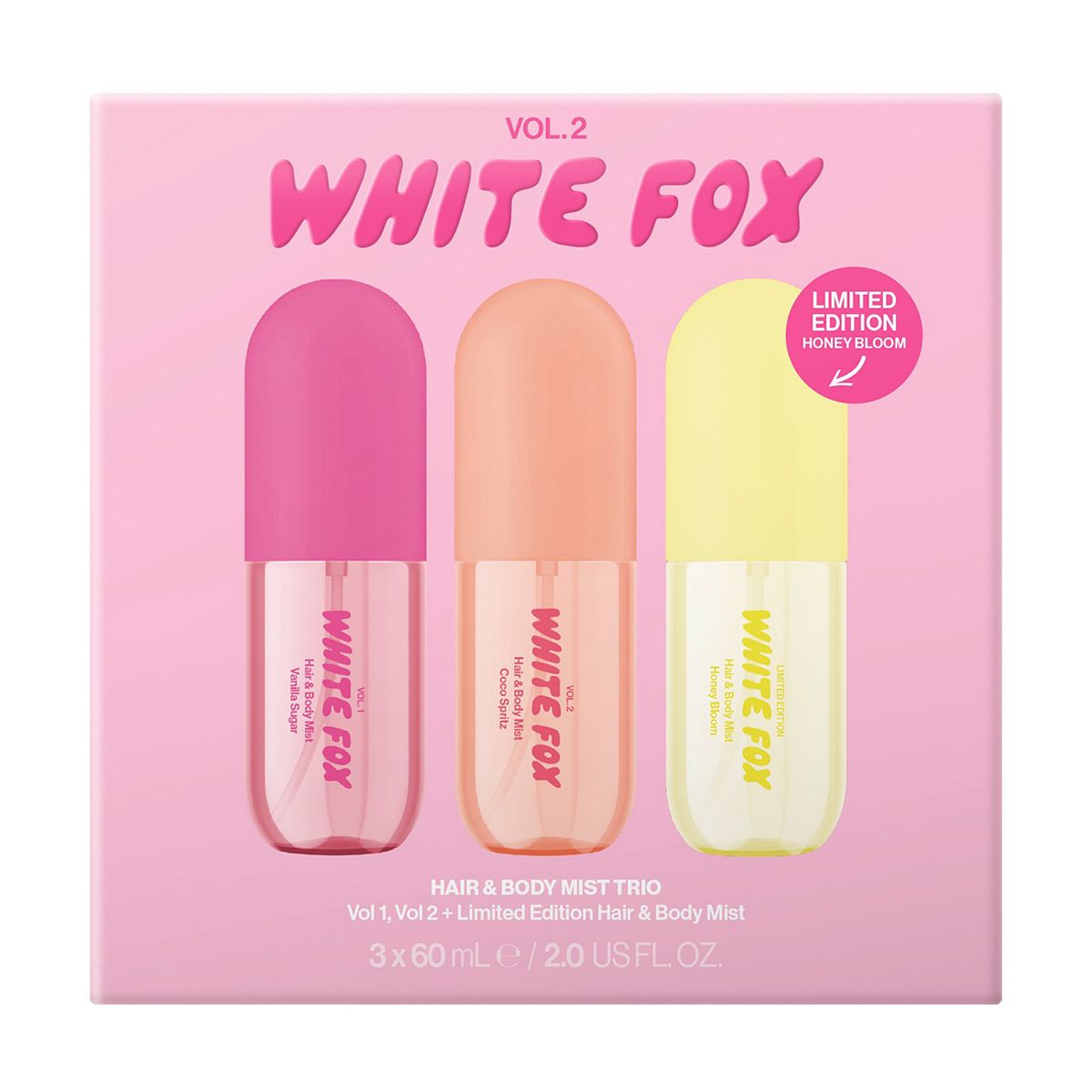 WHITE FOX Spray Squad Hair & Body Mist Trio